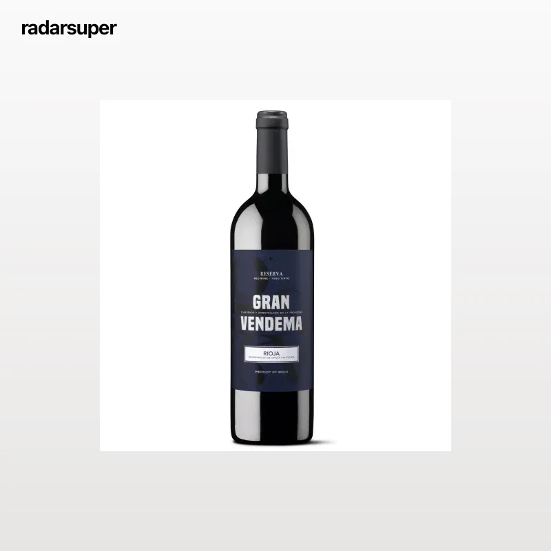 Vino tinto reserva Gran Vendema D.O.Ca. Rioja 75 cl.