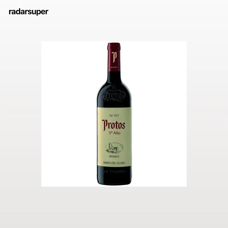 Vino tinto reserva Protos D.O. Ribera del Duero 75 cl.
