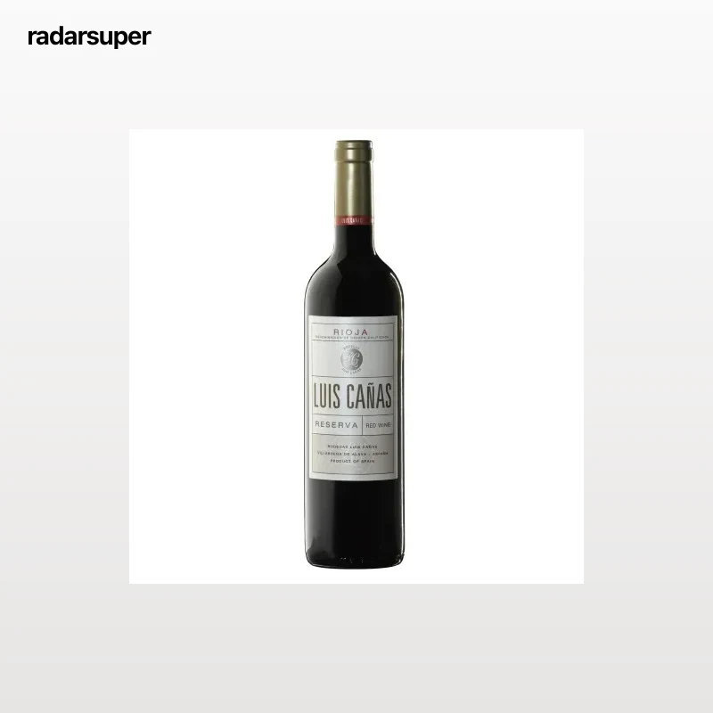 Vino tinto reserva tempranillo Luis Cañas D.O. Rioja 75 cl.