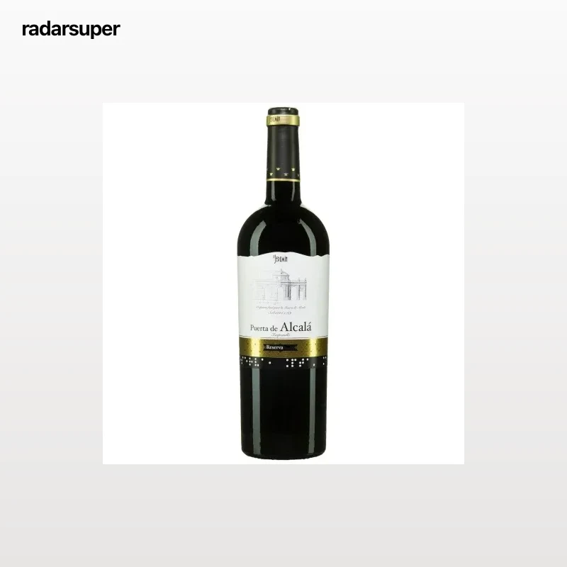 Vino tinto reserva tempranillo Puerta de Alcalá Vendimia Seleccionada D.O. Vinos de Madrid 75 cl.