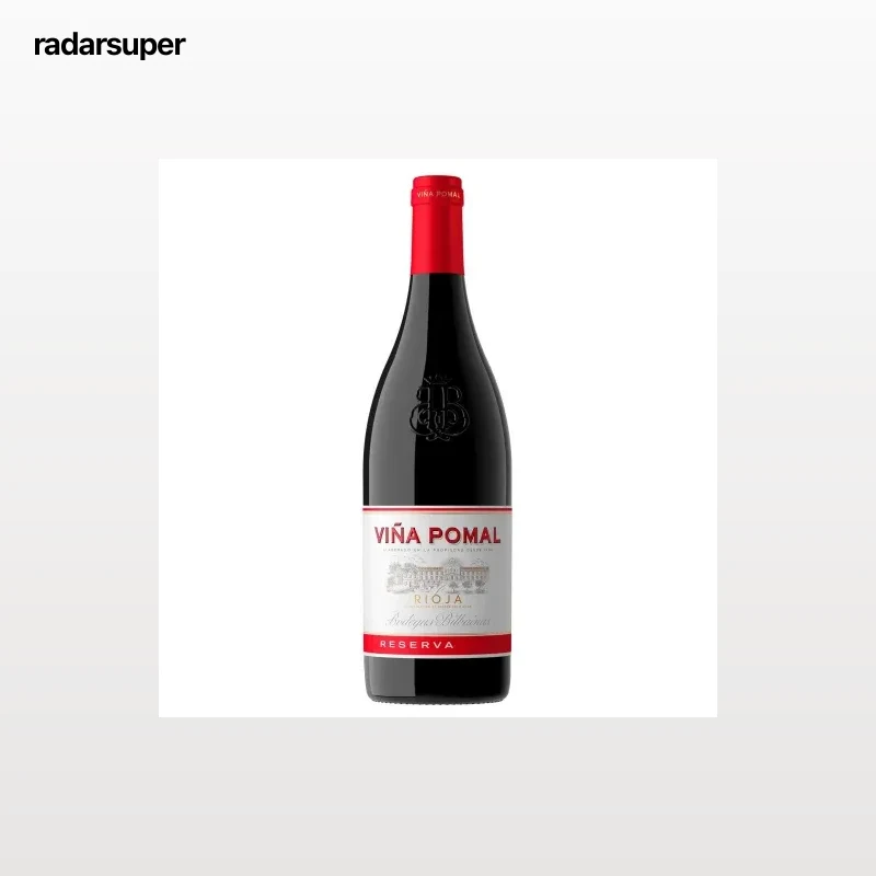 Vino tinto reserva tempranillo Viña Pomal D.O.Ca Rioja 75 cl.
