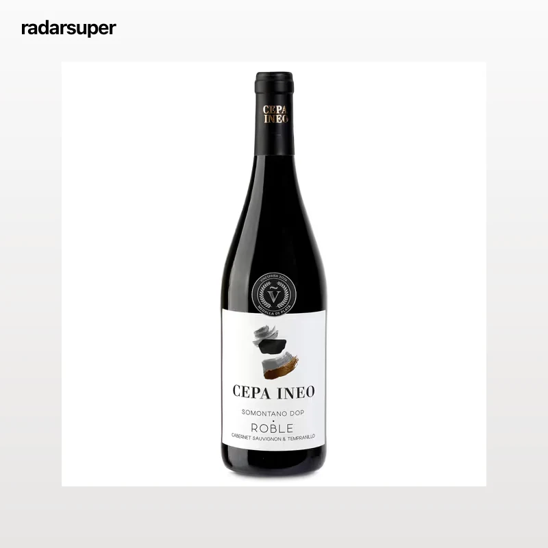 Vino tinto roble D.O. Somontano Cepa ineo 75 cl
