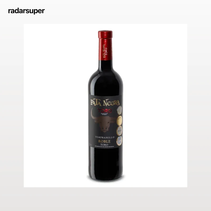 Vino tinto roble D.O. Toro Pata negra 75 cl