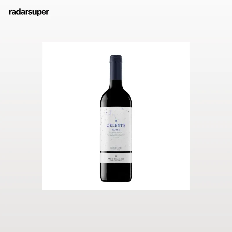 Vino tinto roble tempranillo Celeste D.O. Ribera del Duero 75 cl.