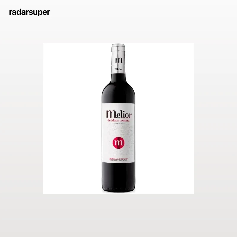Vino tinto roble tempranillo Melior D.O. Ribera del Duero 75 cl.