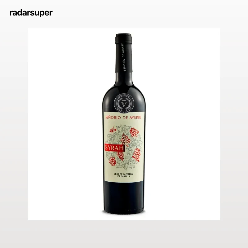 Vino tinto Syrah Señorío de Ayerbe 75 cl