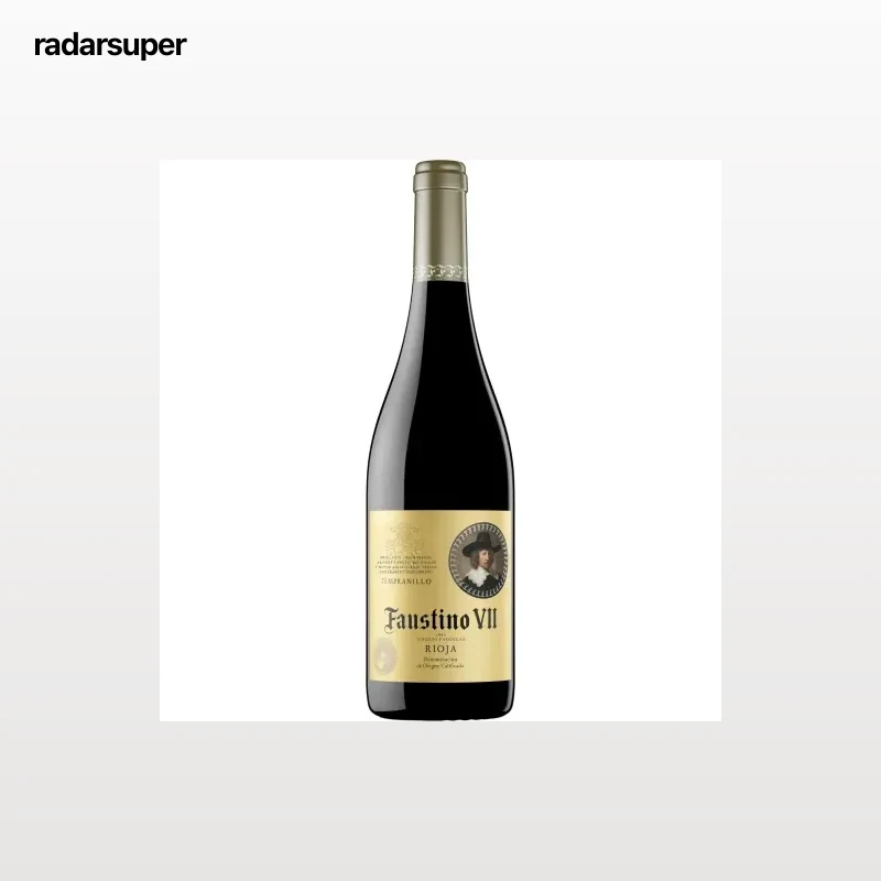 Vino tinto tempranillo Faustino VII D.O.Ca. Rioja 75 cl.