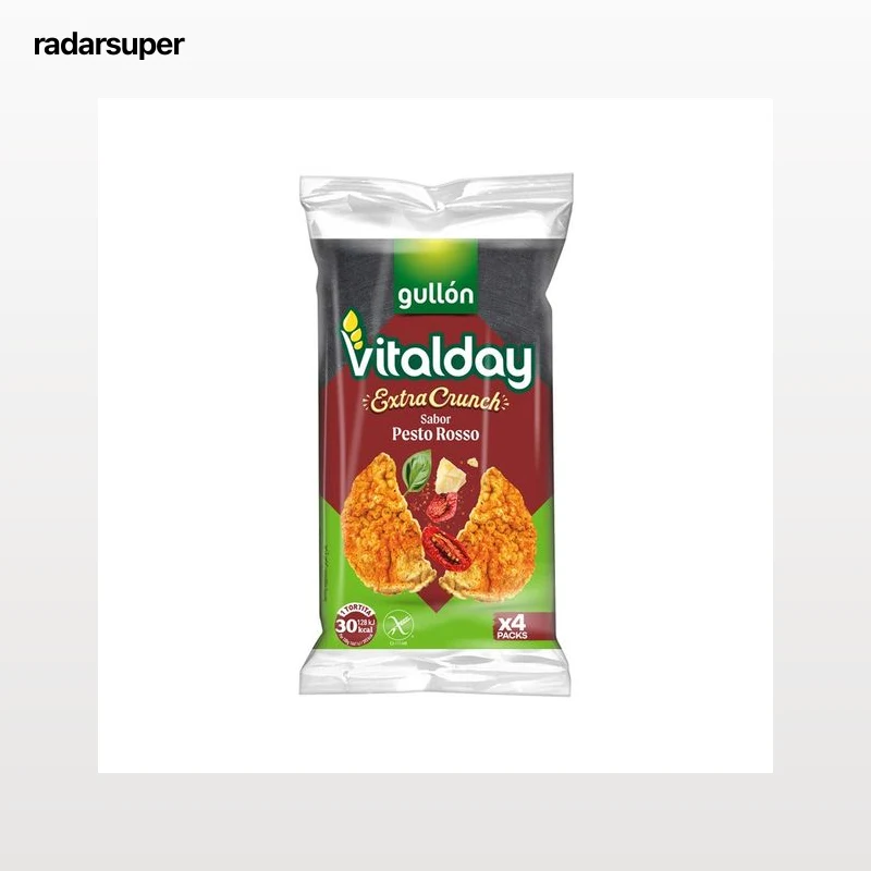 VITALDAY Tortitas de maíz crunch pesto rosso 93 g