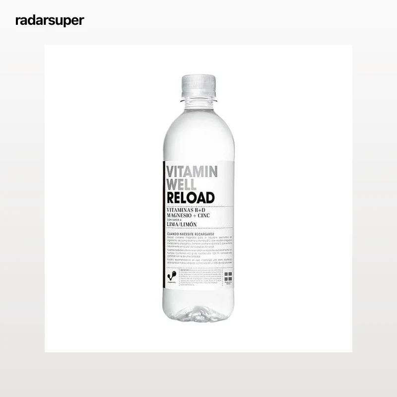VITAMIN WELL RELOAD Agua vitaminada botella de 50 cl.