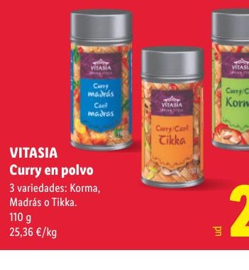 VITASIA Curry en polvo