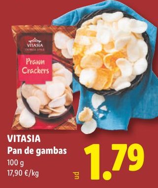 VITASIA Pan de gambas