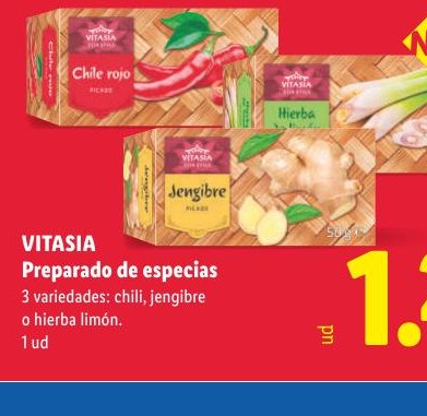 VITASIA Preparado de especias