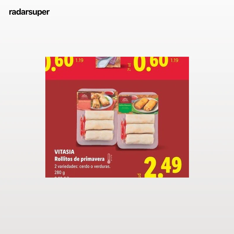 VITASIA Rollitos de primavera
