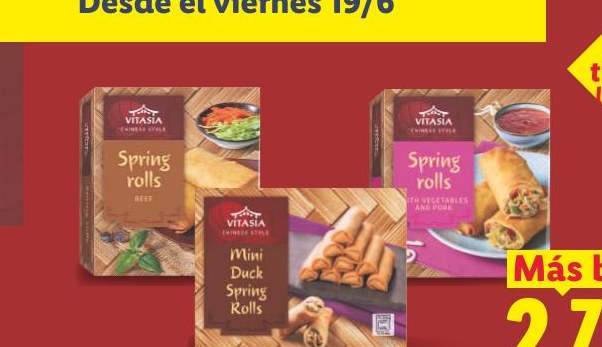 VITASIA Rollitos de primavera