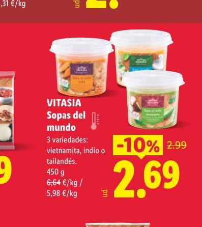 VITASIA Sopas del mundo