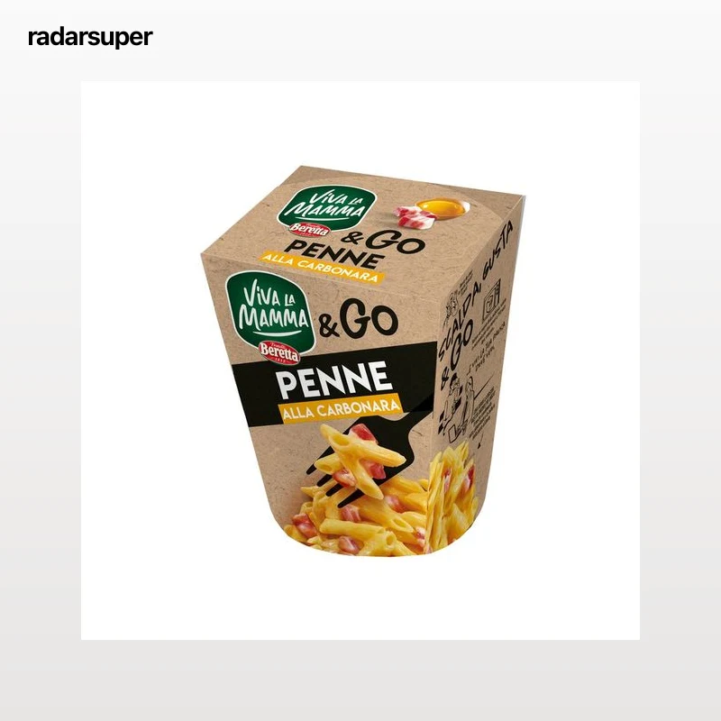 VIVA LA MAMMA BERETTA Macarrones a la carbonara 300 g.