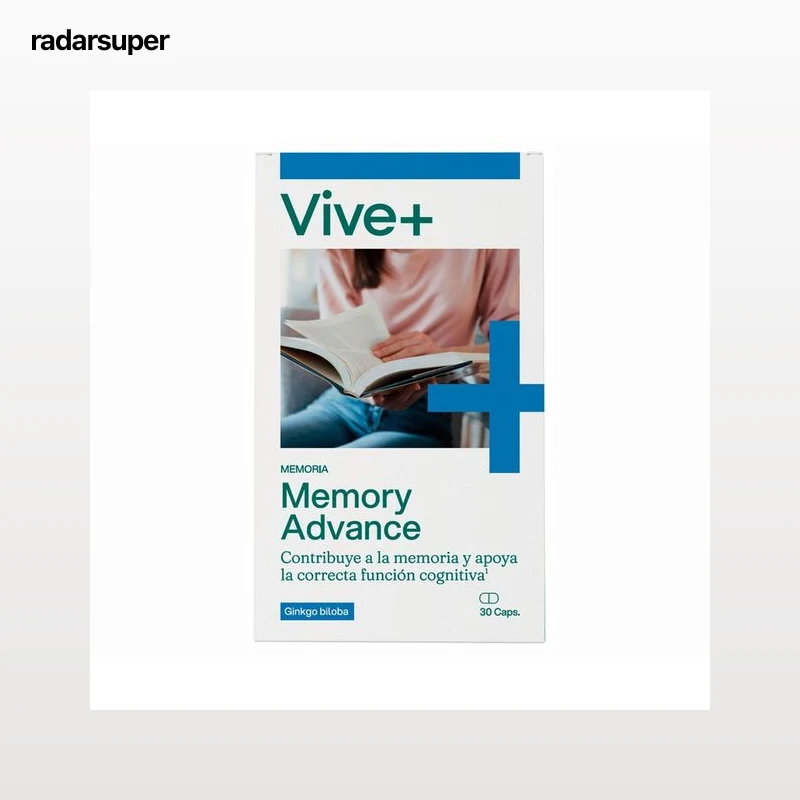 VIVE ADVANCE Complemento alimenticio a base de Ginkgo Biloba VIVE ADVANCE 30 uds.
