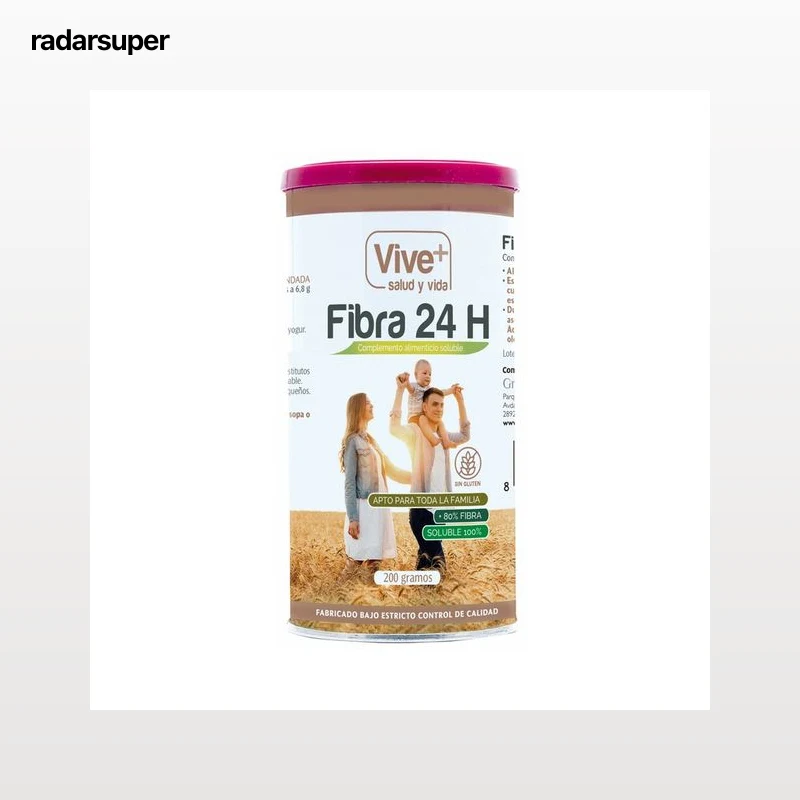 VIVE+ Lata de fibra 200 g.