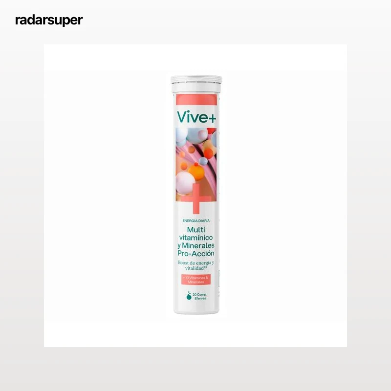 VIVE PLUS Complemento alimenticio multivitamínico y minerales VIVE PLUS 20 uds. 90 g.