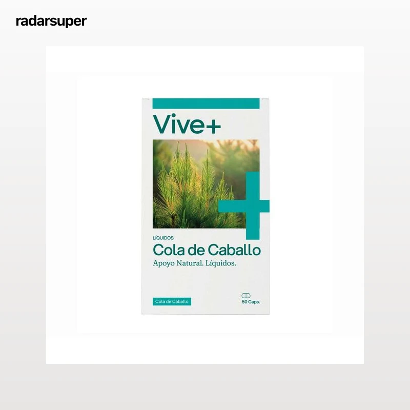 VIVE+ SALUD Y VIDA Cola de Caballo VIVE PLUS, 50 uds x 26 g.