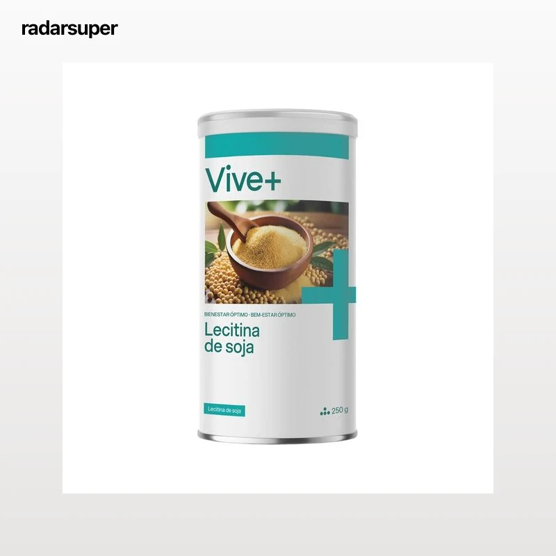 VIVE+ SALUD Y VIDA Complemento alimenticio de lecitina de soja que ayuda a cuidar tu motor de vida VIVE PLUS 250 gr,