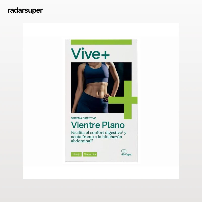 VIVE+ SALUD Y VIDA Complemento alimenticio Vientreplano VIVE + SALUD Y VIDA 40 uds. 16 g.