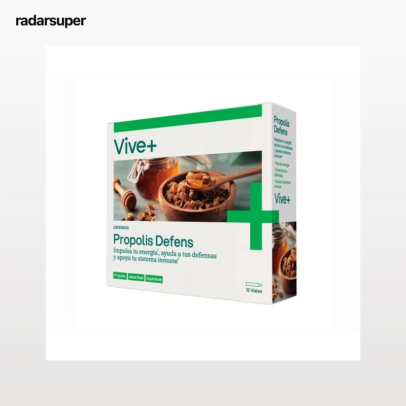 VIVE+ SALUD Y VIDA Propolis/Jalea Real + Equinacea VIVE PLUS 120 g.