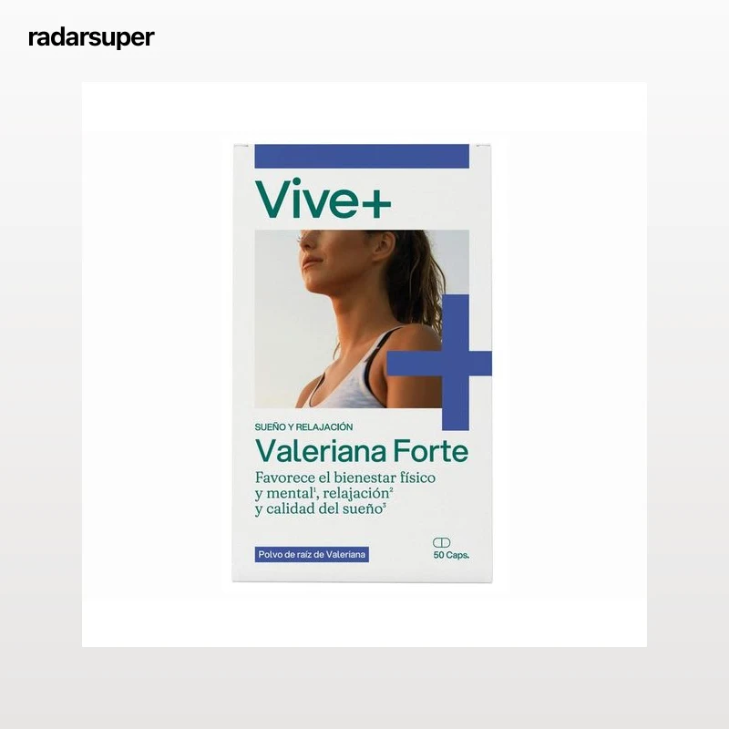 VIVE+ SALUD Y VIDA Valeriana VIVE PLUS 50 càpsulas de 25 g.