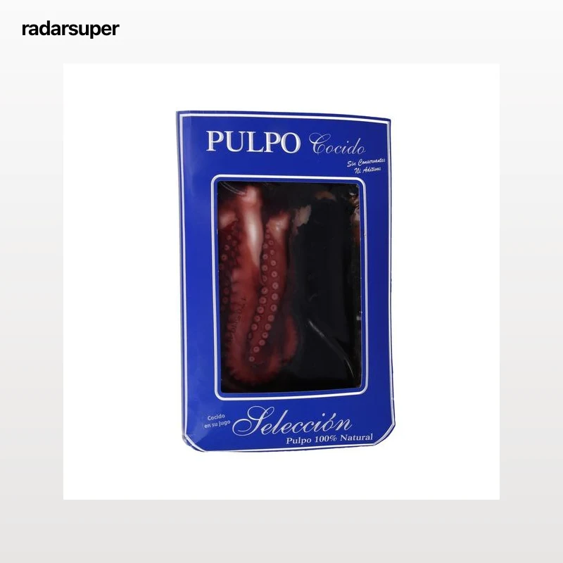 VIVEROS MERIMAR Pulpo, pata mediana en su jugo VIVERO MERIMAR 200 gr