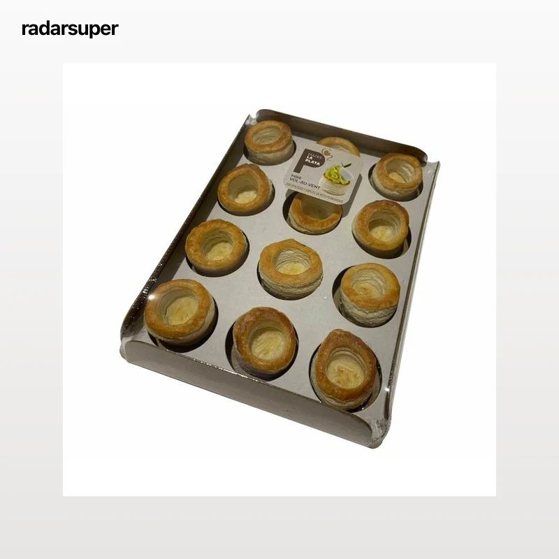 Vol-au-vent 38 mm 12 uds. 60 g.
