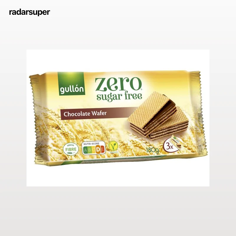 WAFERS GULLON ZERO SEM AÇUCAR 180G
