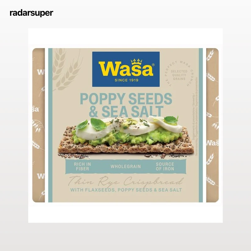 WASA Pan crujiente de semillas y sal 245 g.