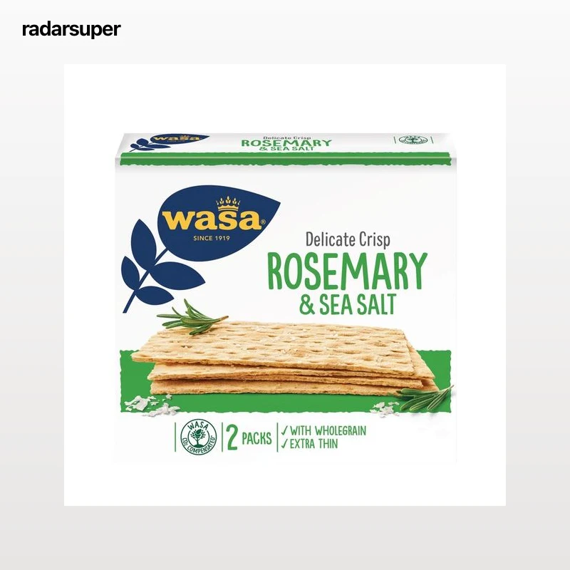 WASA Rosemary Pan crujiente (crackers) 190 g.