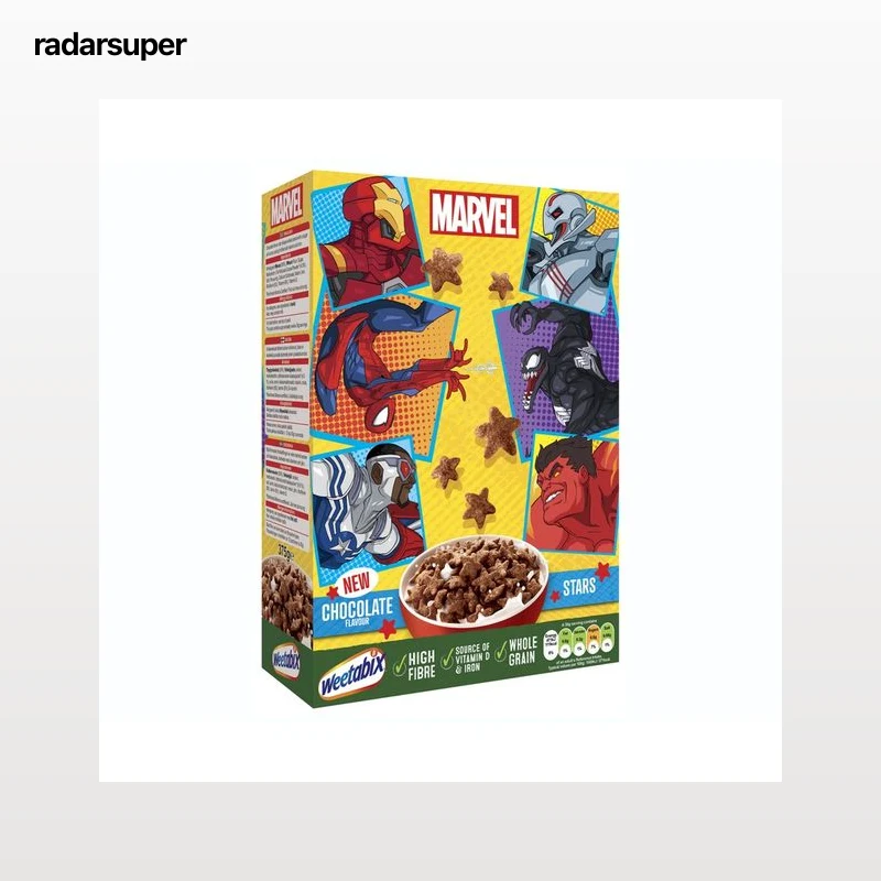 WEETABIX  Cereales de chocolate Disney Marvel 375 g.