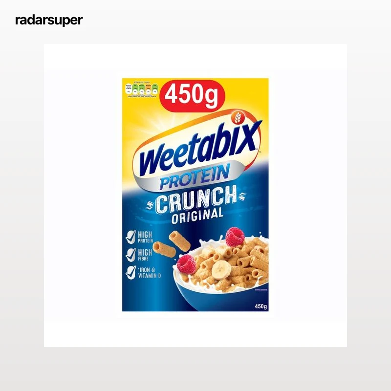 WEETABIX Cereales protein crunch original 450 g.
