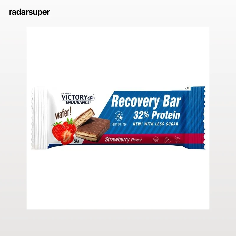 WEIDER Barrita 32% proteína de chocolate con sabor a fresa WEIDER 50 g.
