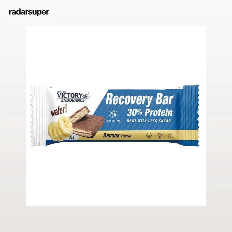 WEIDER Barrita 32% proteína de chocolate con sabor a plátano WEIDER 35 g.