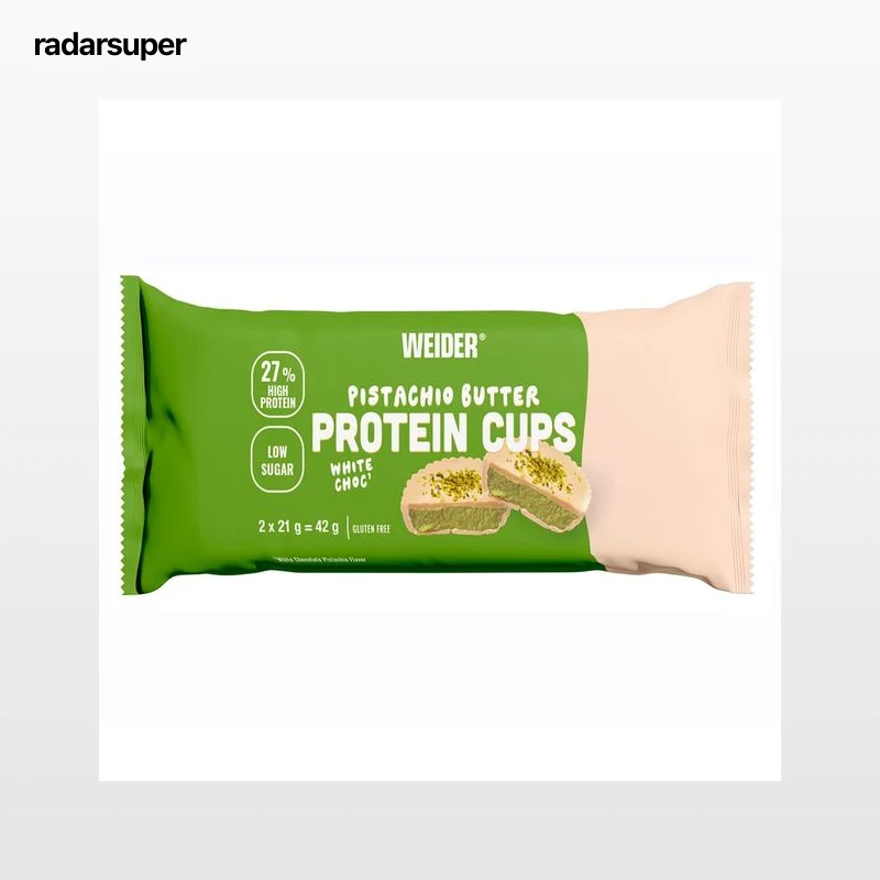 WEIDER Butter cups pistacho protein 42 g.
