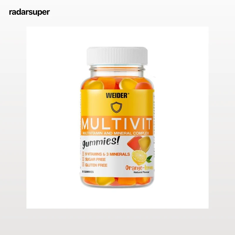 WEIDER Caramelo de goma para adultos WEIDER MULTI UP 80 ud