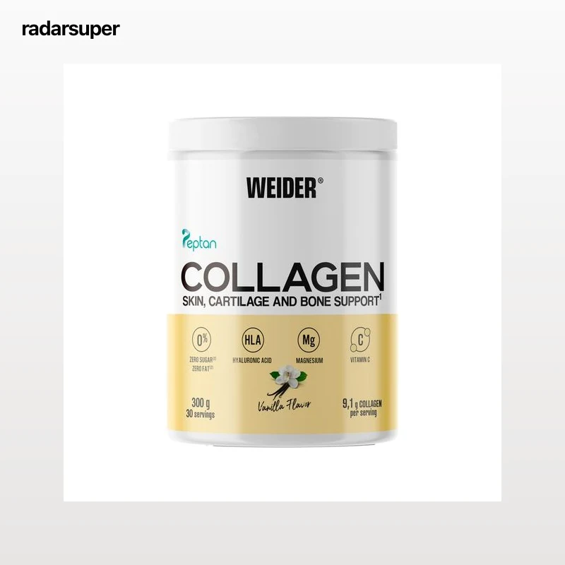 WEIDER Colágeno en polvo de vainilla 300 g.