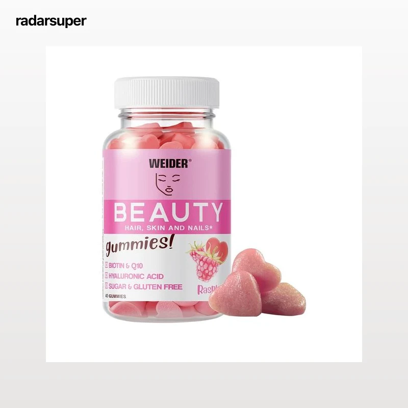 WEIDER Complemento alimenticio, caramelos de goma  40 uds. 160 g.