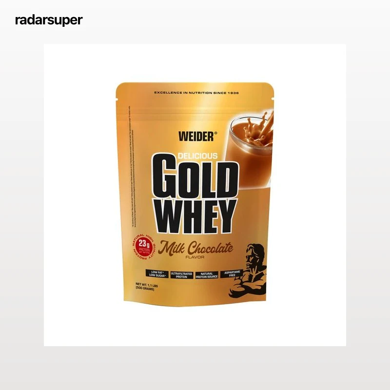 WEIDER Delicius gold whey, Proteínas sabor a chocolate 500 g.