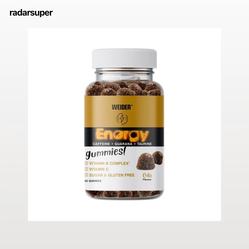 WEIDER Gominolas energéticas 80 uds. 160 g.