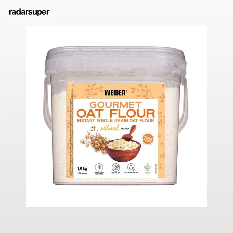 WEIDER Harina de avena integral 1,9 kg.