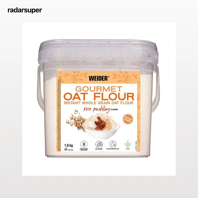 WEIDER Harina de avena sabor de arroz WEIDER 1,9 kg.