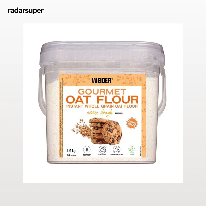 WEIDER Harina de avena sabor cookie  1,9 kg.