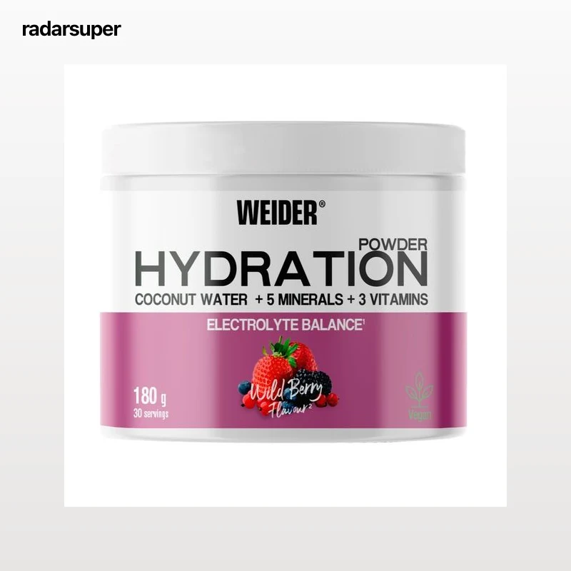 WEIDER Hidratación equilibrio electrolítico 180 gr.