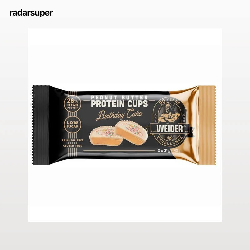 WEIDER Protein peanut butter cups birthday cake 42 g.