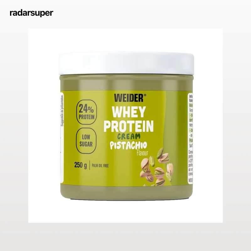 WEIDER Whey protein crema de pistacho 250 g.