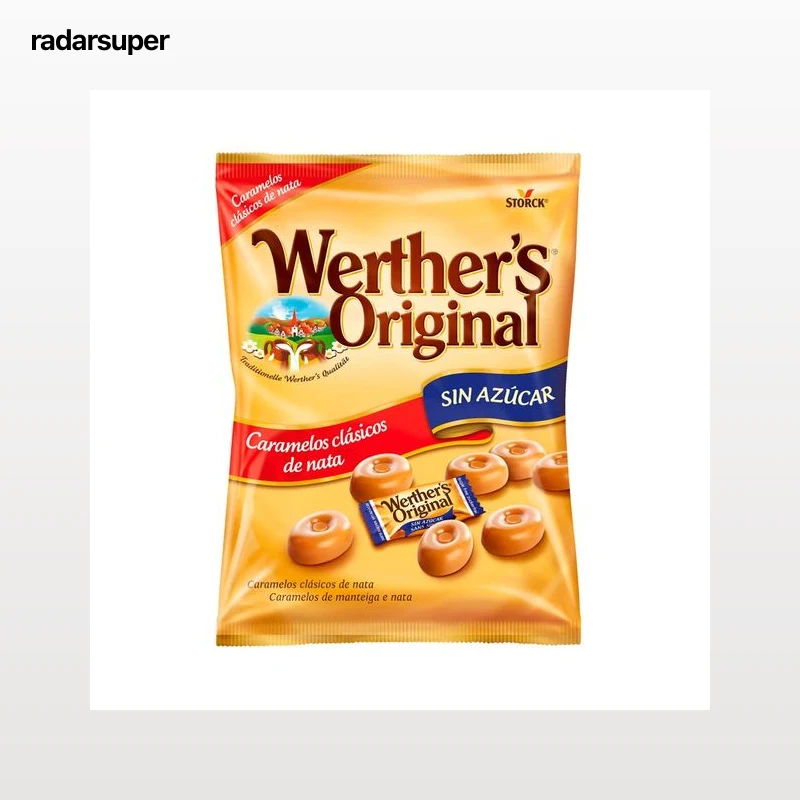 WERTHER"S ORIGINAL Caramelos sin azúcar 90 g.